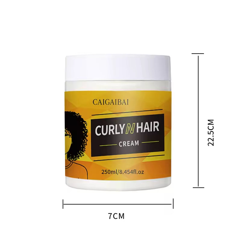 Private Label Shea Butter Curls Enhancer Enhancing Cream Hair Moisturizer Products for Define Curly Stretch Curl Defining Cream
