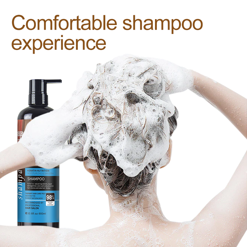 Factory Oem Natural Organic Custom Vegan Hair Loss Keratin Oil Extract Hair Growth Mask Serum Shampoo and Conditioner Set