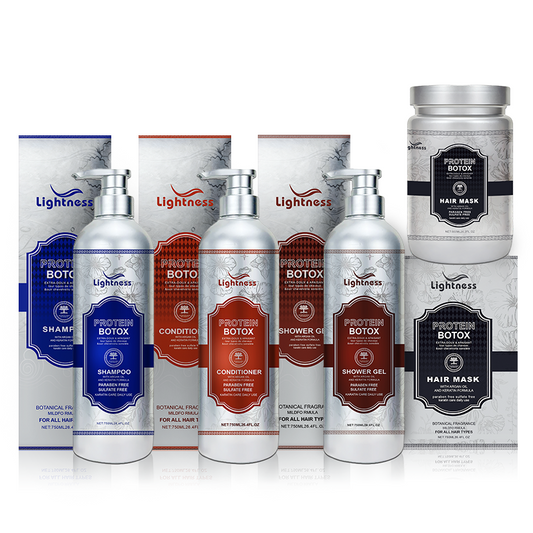 Professional Salon Hair Shampoo Keratin Complex Shampoo Keratin Smoothing Curly Hair Shampoo and Conditioner Set