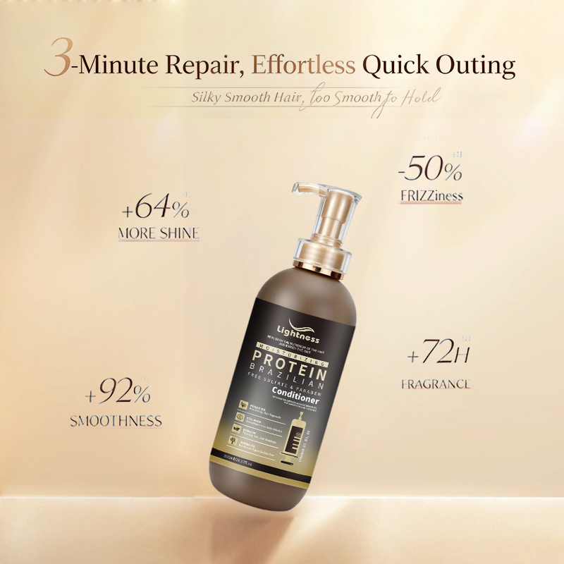 OEM ODM Brazilian Keratin Shampoo and Conditioner Hair Mask Moisturizing Anti Dandruff Shampoo Protein Hair Care Shampoo Set