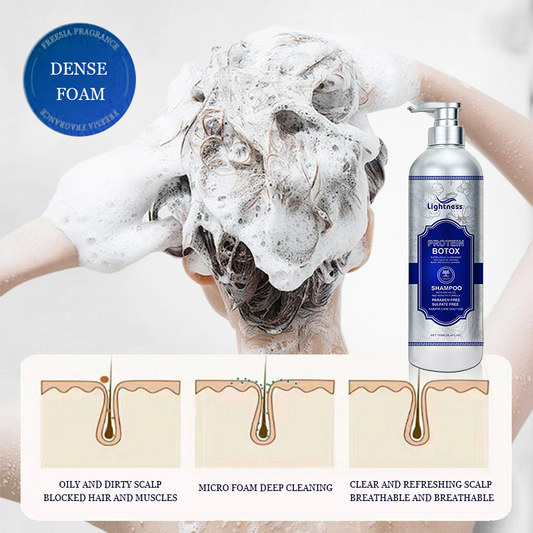 Professional Salon Hair Shampoo Keratin Complex Shampoo Keratin Smoothing Curly Hair Shampoo and Conditioner Set