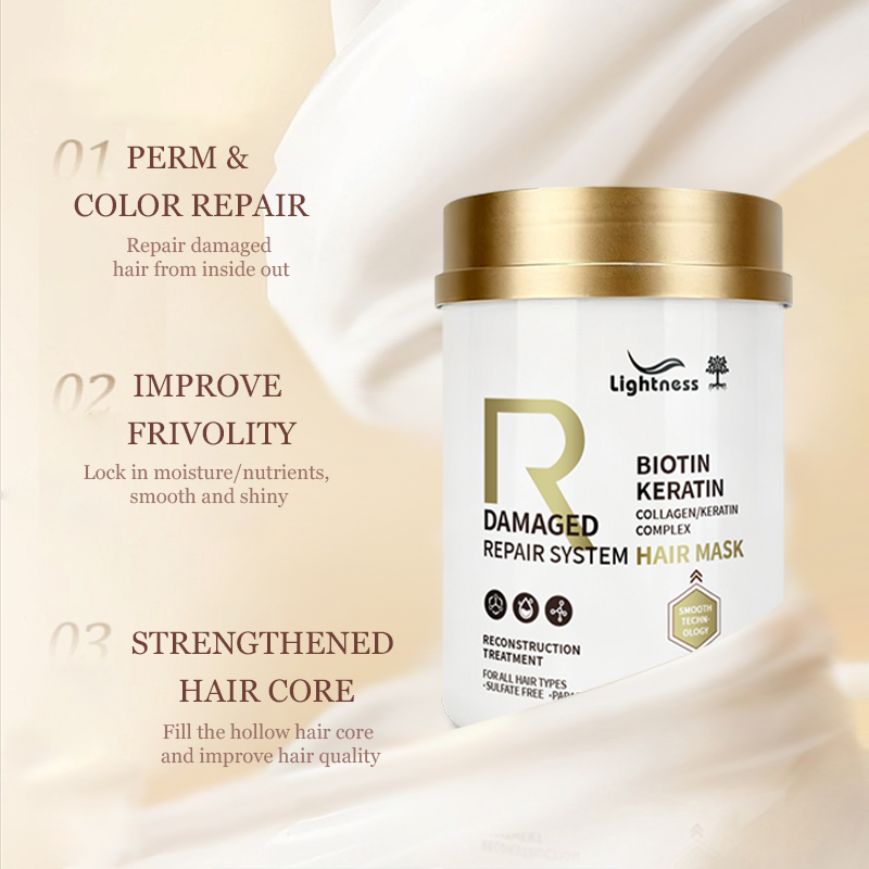 Private Label Natural Gentle Hair Care Sets Moisturizing and Nourishing Curly Hair Shampoo and Conditioner Set