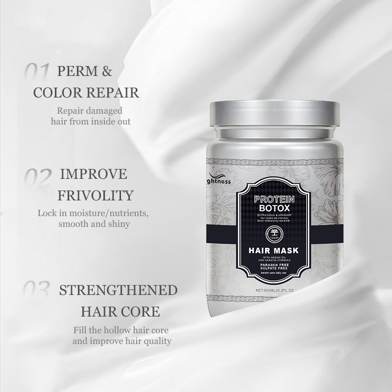 Professional Salon Hair Shampoo Keratin Complex Shampoo Keratin Smoothing Curly Hair Shampoo and Conditioner Set