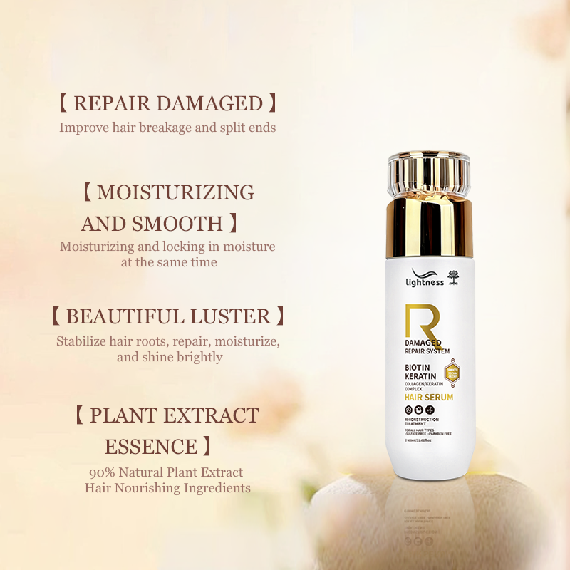 Private Label Natural Gentle Hair Care Sets Moisturizing and Nourishing Curly Hair Shampoo and Conditioner Set