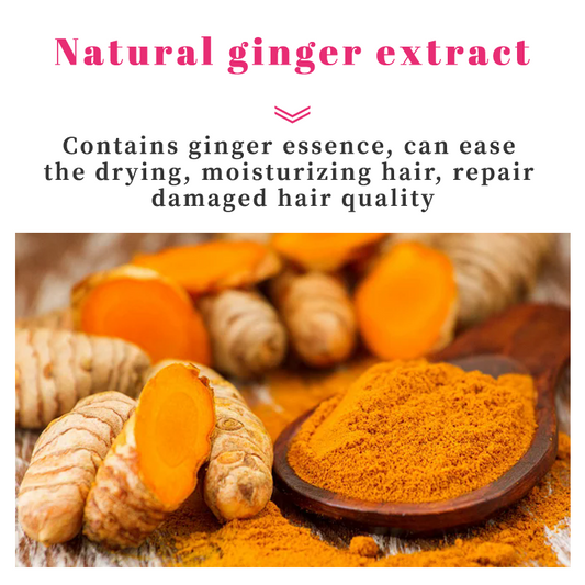 Wholesale Large Size Hair Masque Multiple Nourish Moisturizing Effects Organic Turmeric Ginger Hair Treatment Mask