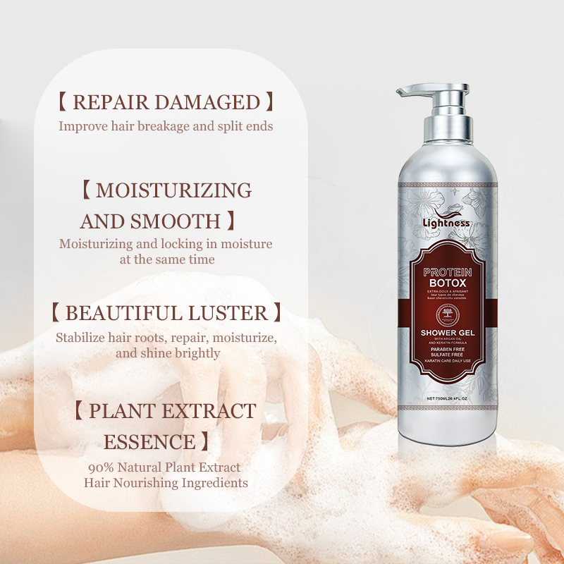 Professional Salon Hair Shampoo Keratin Complex Shampoo Keratin Smoothing Curly Hair Shampoo and Conditioner Set