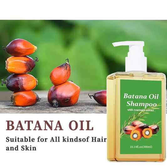 Private Label Batana Extract Hair Growth Shampoo Reduces Dandruff Strengthen Roots Batana Oil Shampoo