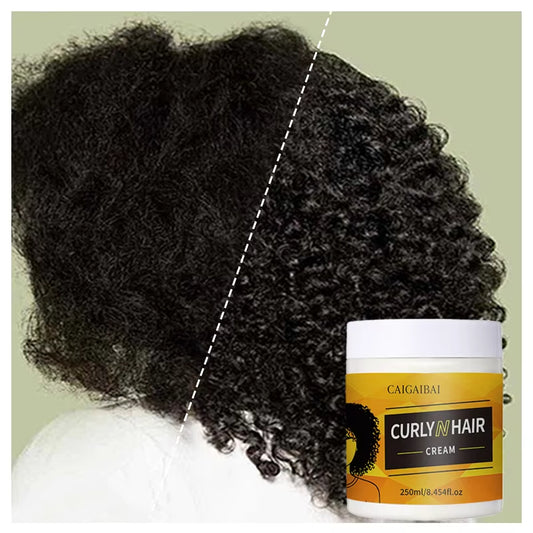 Private Label Shea Butter Curls Enhancer Enhancing Cream Hair Moisturizer Products for Define Curly Stretch Curl Defining Cream