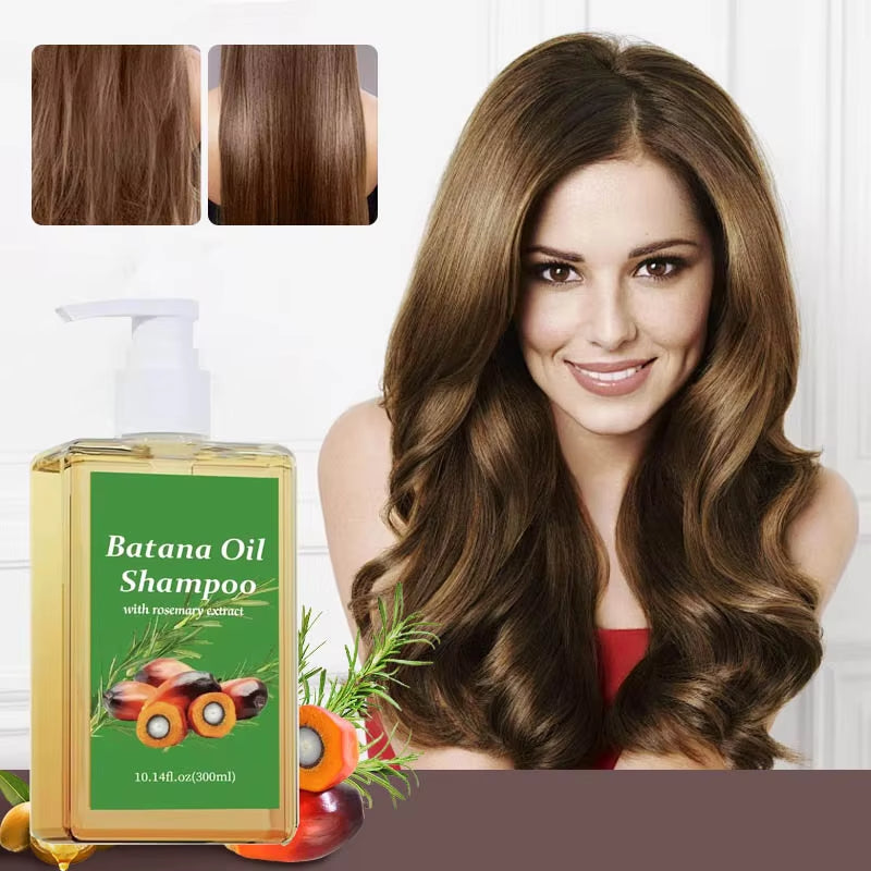Private Label Batana Extract Hair Growth Shampoo Reduces Dandruff Strengthen Roots Batana Oil Shampoo