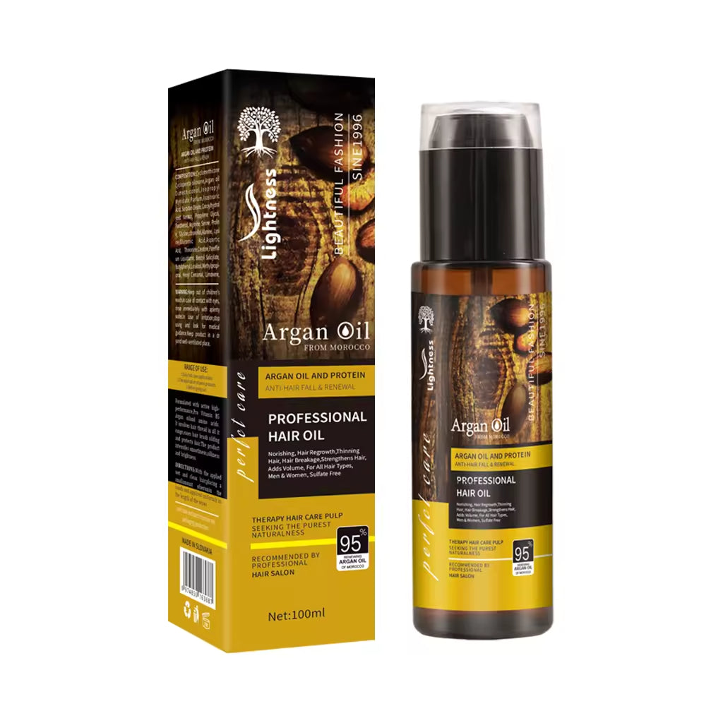 Dropshipping Morocco Argan Oil Hair Product Set Anti Frizz Set Hair Care Products Nutrient Hair Mask Serum Shampoo and Conditioner